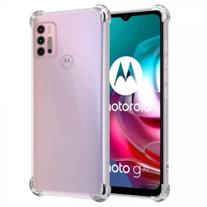 Carcasa Motorola G30 Transparente Antigolpe