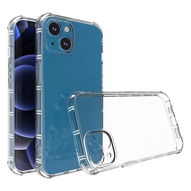 Carcasa iphone 13 transparente antigolpe