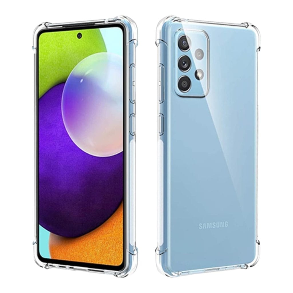 Carcasa samsung a32 5g transparente antigolpe reforzada
