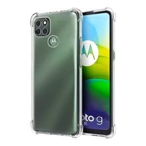 Carcasa motorola g9 power transparente antigolpe