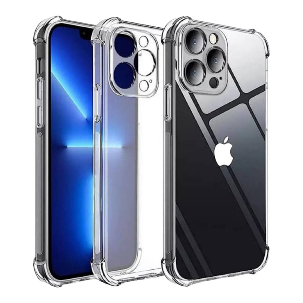 Carcasa iphone 12 pro max transparente antigolpe
