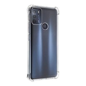 Carcasa motorola g60 transparente antigolpe