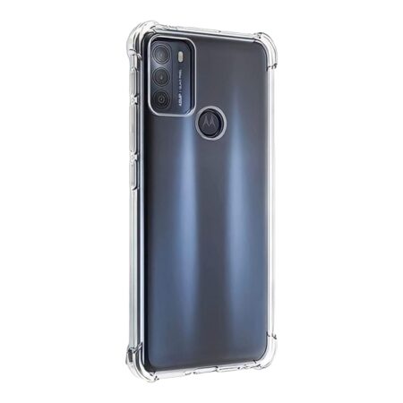 Carcasa motorola g60 transparente antigolpe