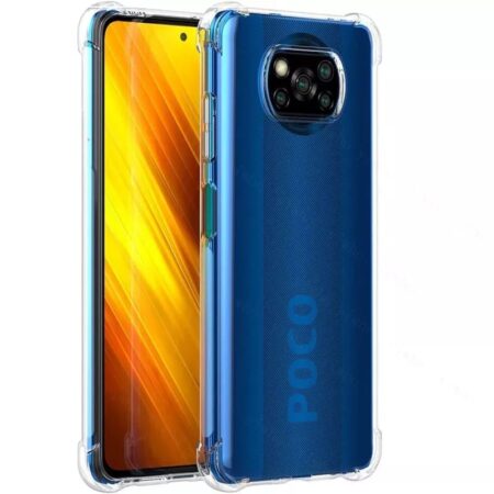 Carcasa xiaomi poco x3 transparente antigolpe - vista 2