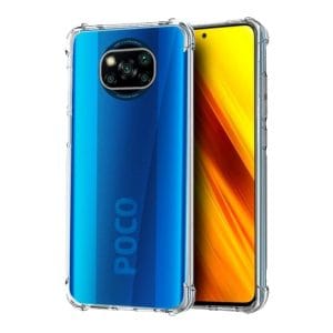 Carcasa xiaomi poco x3 transparente antigolpe