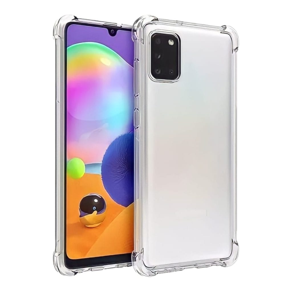 Carcasa samsung a51 transparente antigolpe reforzada
