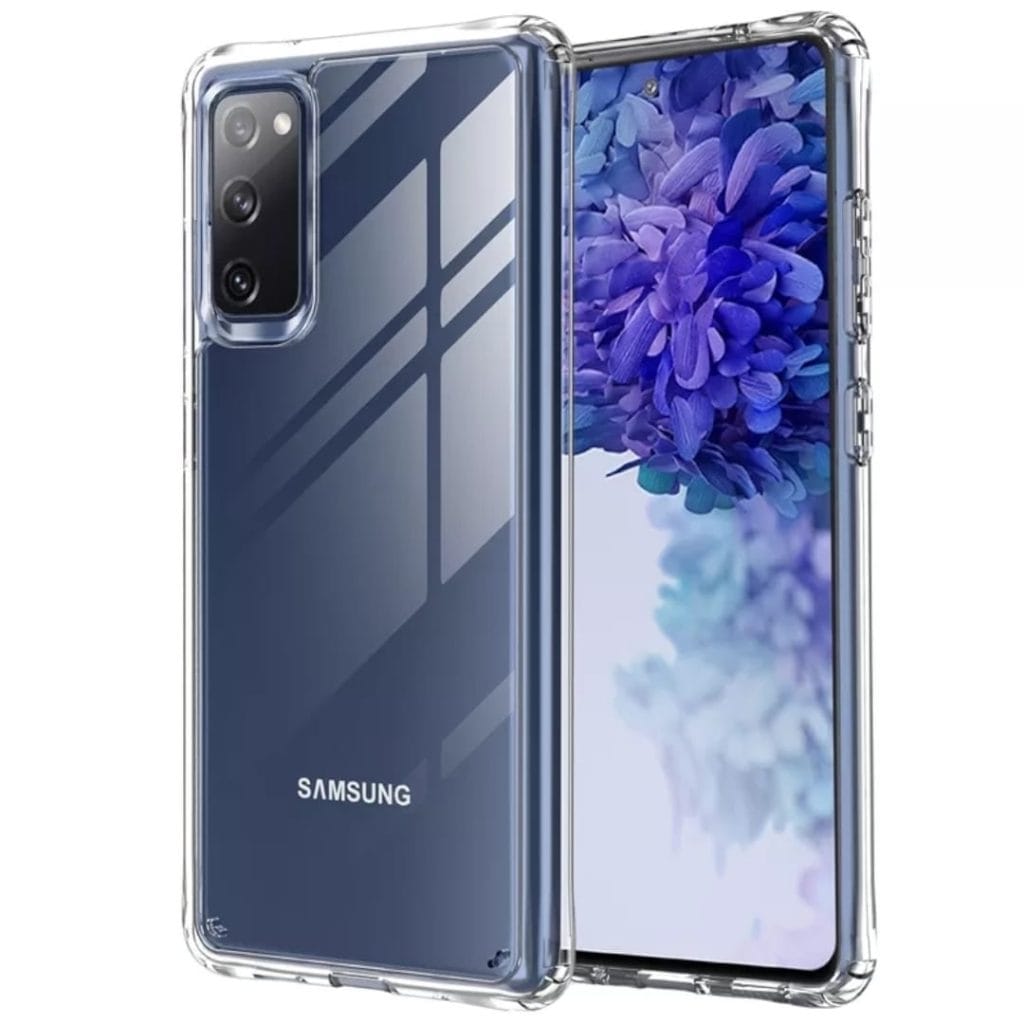 Carcasa samsung s20 transparente antigolpe reforzada