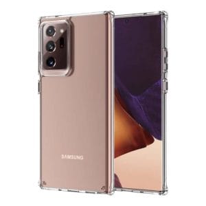 Carcasa samsung note 20 ultra transparente antigolpe reforzada
