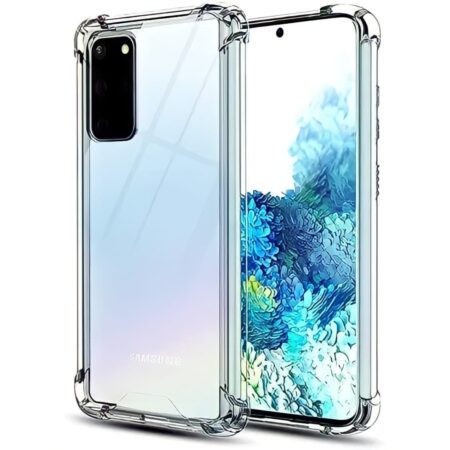 Carcasa samsung s20 plus transparente antigolpe reforzada