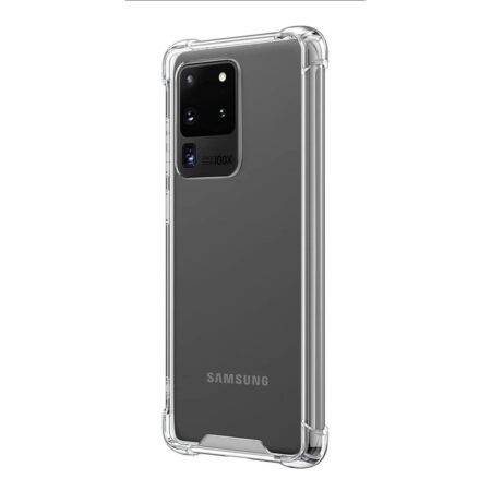 Carcasa samsung s20 ultra transparente antigolpe reforzada