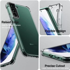 Carcasa samsung s21 transparente antigolpe reforzada - vista 2