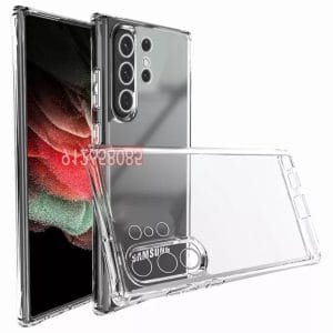 Carcasa samsung s22 ultra transparente antigolpe reforzada
