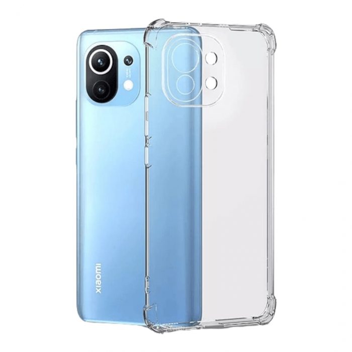 Carcasa Xiaomi Mi 11 Lite Transparente Antigolpe