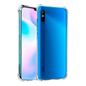 Carcasa xiaomi redmi 9a transparente antigolpe reforzada