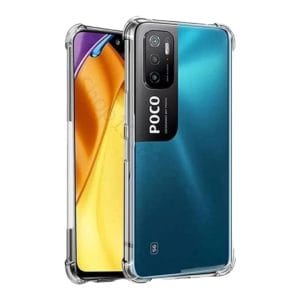 Carcasa xiaomi poco m3 pro transparente antigolpe