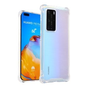 Carcasa huawei p40 pro transparente antigolpe