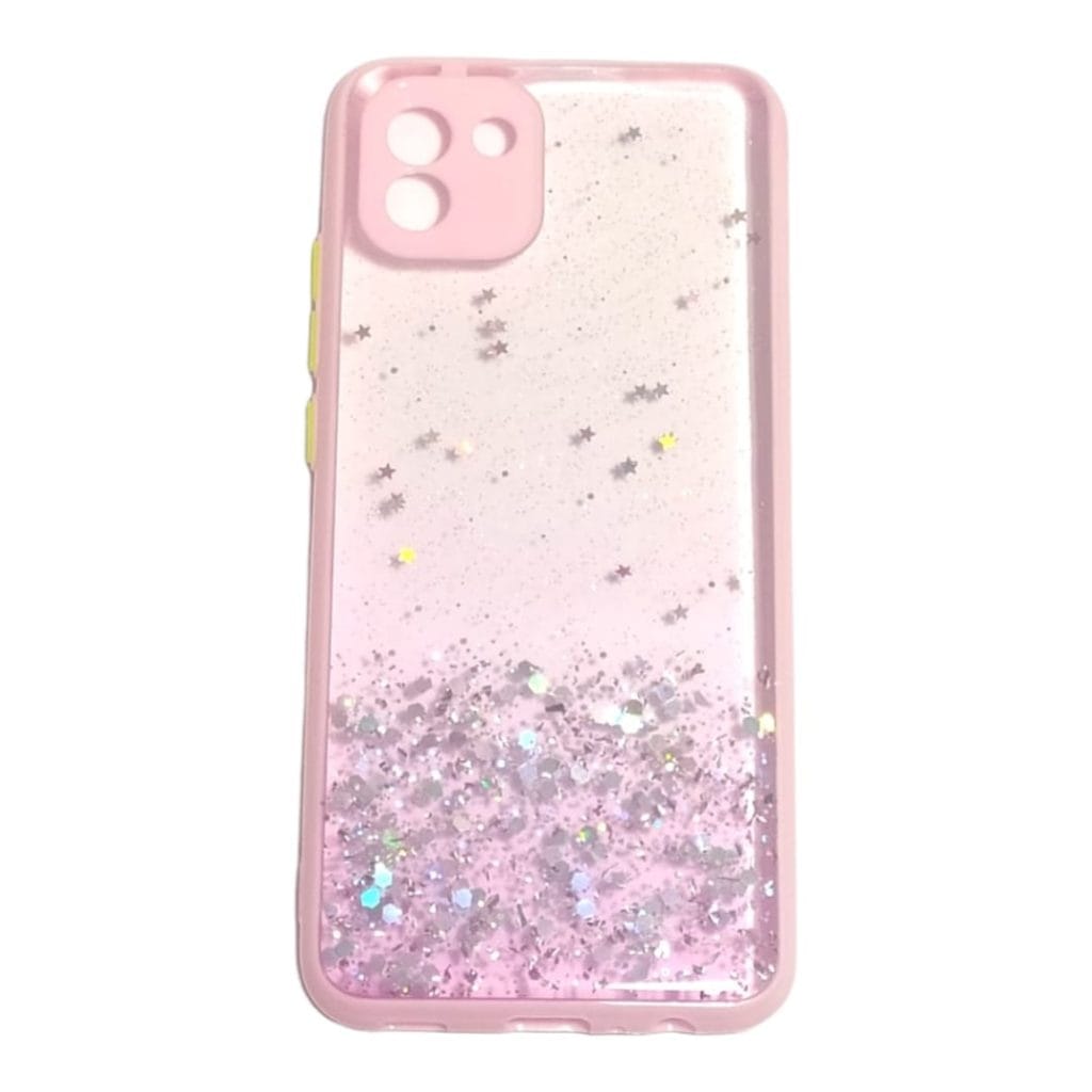 Carcasa samsung a03 glitter proteccion camara - vista 2