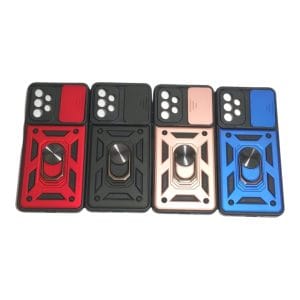 Carcasa samsung a23 anillo antigolpe cubre camara