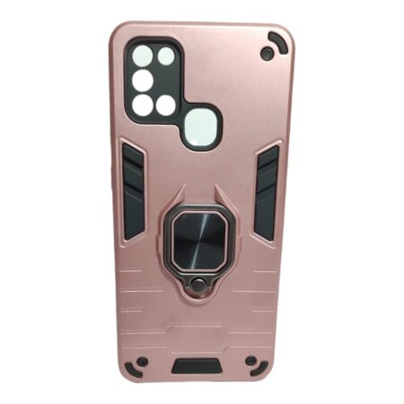 Carcasa samsung a21s anillo army - vista 2
