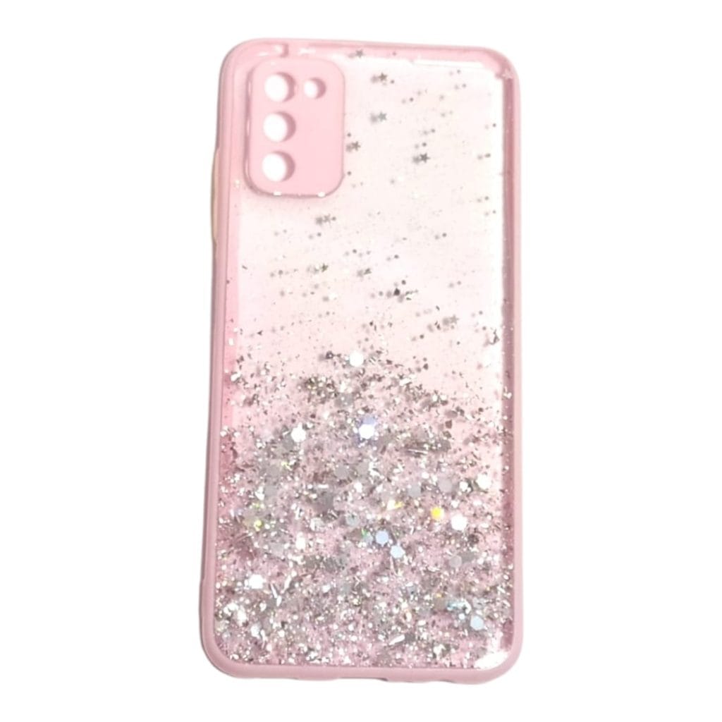 Carcasa samsung a21s glitter proteccion camara - vista 2