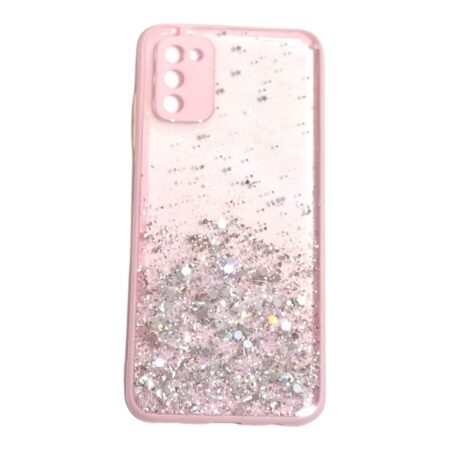 Carcasa samsung a21s glitter proteccion camara - vista 2