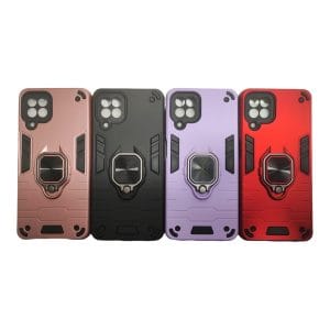 Carcasa samsung a12 anillo army