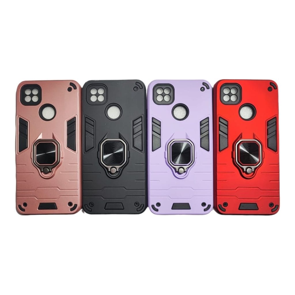 Carcasa xiaomi redmi 9c anillo army