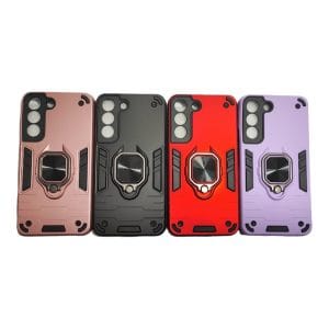 Carcasa samsung s21 fe 5g anillo army