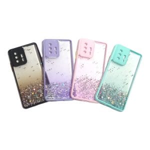 Carcasa xiaomi 11t glitter proteccion camara