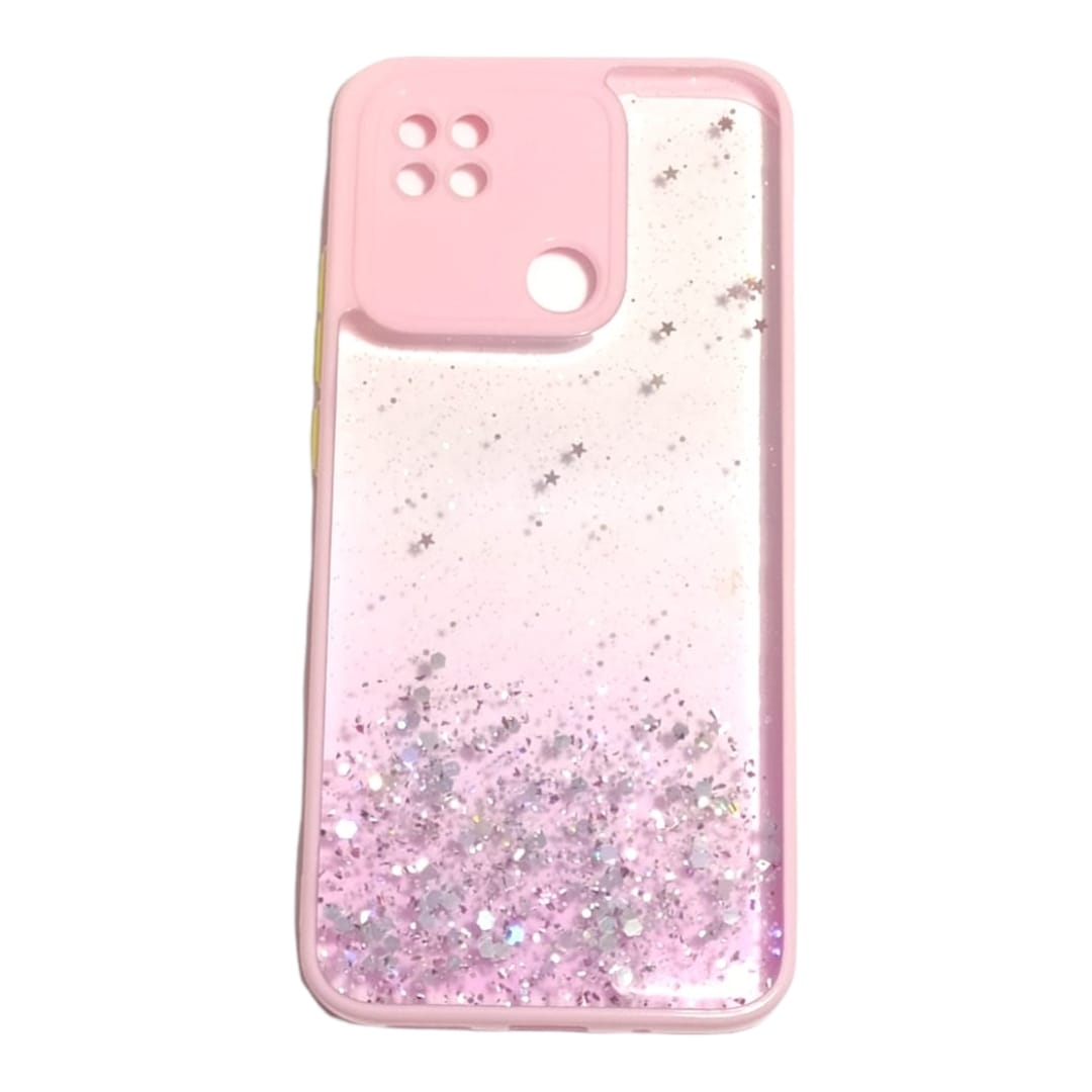 Carcasa Xiaomi Redmi 10a Glitter Proteccion Camara