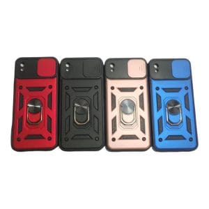 Carcasa xiaomi redmi 9a anillo antigolpe cubre camara