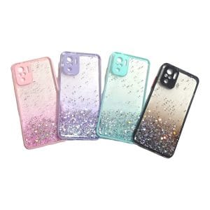 Carcasa xiaomi redmi note 10 4g glitter proteccion camara
