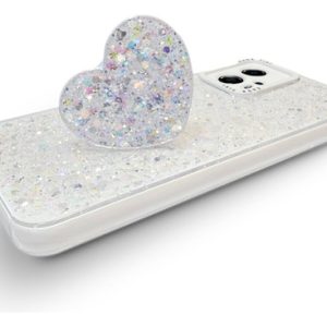 Carcasa para motorola g13 glitter incluye pop socket - vista 2