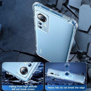 Carcasa para xiaomi 12 lite transparente antigolpe - vista 2
