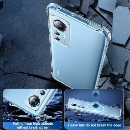 Carcasa para xiaomi 12 lite transparente antigolpe - vista 2