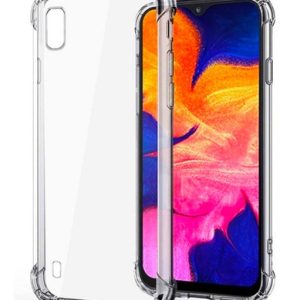 Carcasa compatible samsung a10 transparente antigolpe