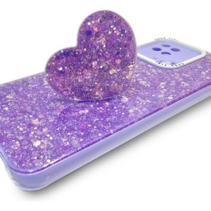 Carcasa para xiaomi redmi 10c glitter incluye pop socket - vista 2