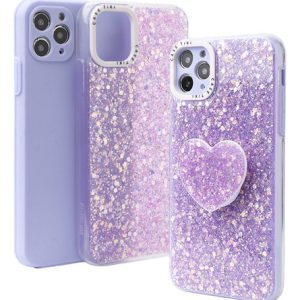 Carcasa para motorola e22i glitter incluye pop socket - vista 2
