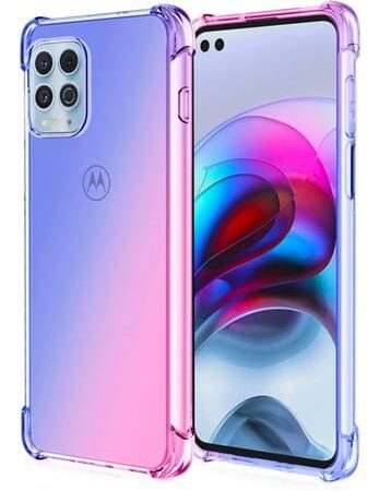 Carcasa para motorola g20 transparente antigolpe