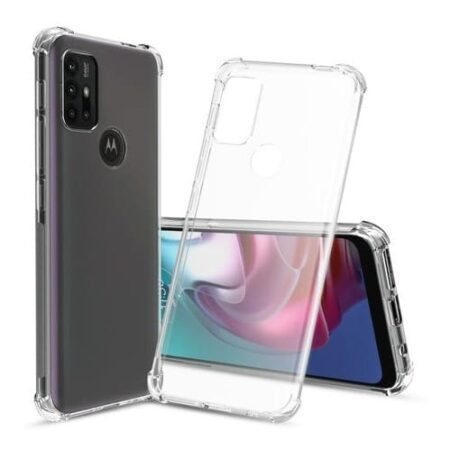 Carcasa para motorola g10 transparente antigolpe