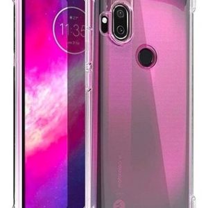 Carcasa para motorola moto one hyper transparente antigolpe