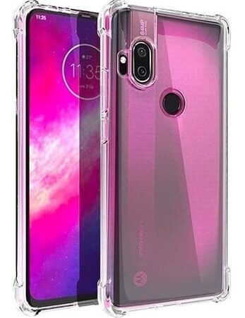Carcasa para motorola moto one hyper transparente antigolpe