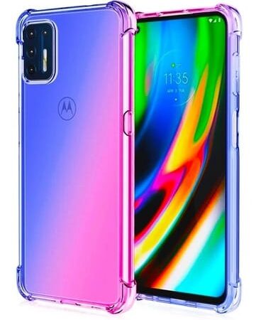 Carcasa para motorola g60 transparente antigolpe