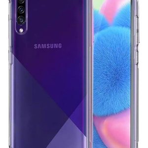 Carcasa compatible samsung a30s transparente antigolpe