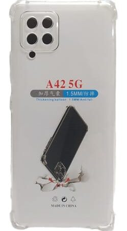 Carcasa compatible samsung a42 transparente antigolpe - vista 2