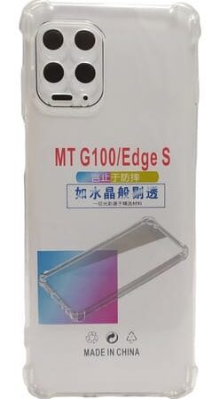 Carcasa para motorola g100 transparente antigolpe - vista 2