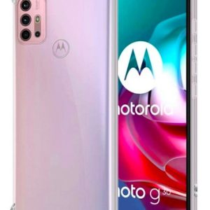 Carcasa para motorola g30 transparente antigolpe