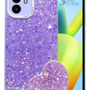 Carcasa para xiaomi redmi a2 glitter incluye pop socket