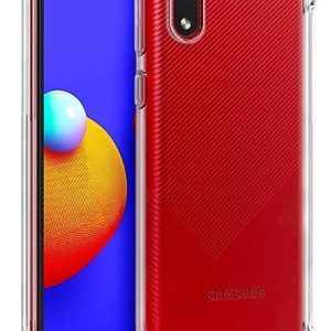 Carcasa compatible samsung a01 core transparente antigolpe