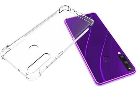 Carcasa para huawei y6p transparente antigolpe